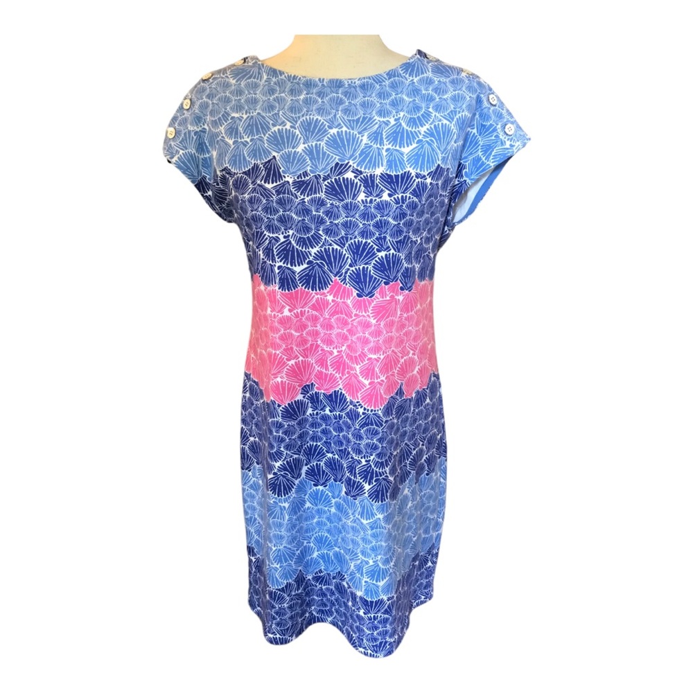 Talbots Cotton Seashell Shift Dress
